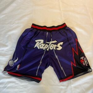 Purple Raptors Basketball Shorts